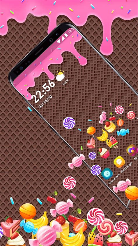 Candy live for Android .